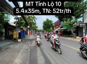 Bán nhà trọ mặt tiền Tỉnh Lộ 10, gần Tên Lửa, thu nhập 52 triệu