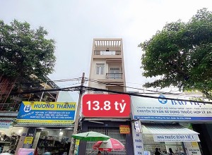 Bán nhà MTKD Nguyễn Suý, Q Tân Phú (ngay chợ Tân Hương) -  4x18.5 -  4 tầng - 13.5 tỷ