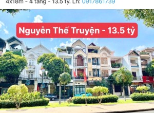 Bán - MTKD Nguyễn Thế Truyện, Q Tân Phú -  4x18 (72) -  4 tầng - 13.8 tỷ