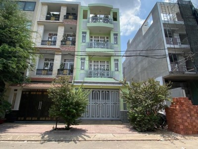 Bán - MTNB Đường số 32A,  Q Bình Tân (khu Ao Sen - Tên Lửa)  -  5x20 (100) -  4 tầng - 12 tỷ