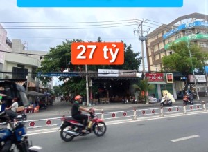 Bán nhà góc MTKD Lê Văn Quới, Q Bình Tân -  8x22 -  1 tầng - 27 tỷ