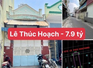 Bán - Hẻm 8m Lê Thúc Hoạch, Q Tân Phú -  4x21 -  1 tầng