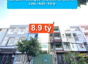 Bán đất MT Đường số 16,  Q Bình Tân (khu Tên Lửa) -  4x25 - 8.9 tỷ