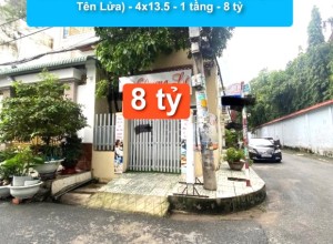 Bán nhà MT Đường số (góc), Q Bình Tân (khu Tên Lửa) -  4x13.5  -  1 tầng - 8 tỷ