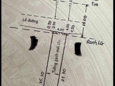 Bán - MTKD Vườn Lài, Q Tân Phú -  4x25 (100) -  1 tầng - 18 tỷ