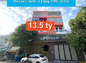 Bán nhà MTKD Đường số 29, Q Bình Tân ( Khu Tên Lửa ) -  6x16 -  4.5 tầng, 7 PN - 13.5 tỷ