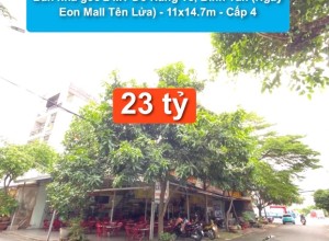 Bán nhà góc 2 MT Đỗ Năng Tế, Bình Tân (Ngay Eon Mall Tên Lửa)  - 11x14.7m - Cấp 4