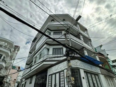 Bán nhà MT Hoàng Văn Hợp (góc), Quận Bình Tân ( Khu Tên Lửa)  - 5x18.5m - 4 tầng - 12.5tỷ