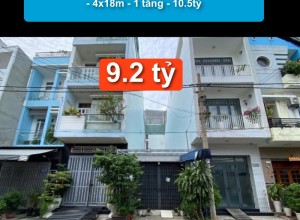 Bán nhà Hẻm 12m Thoại Ngọc Hầu, Q Tân Phú - 4x18m - 1 tầng - 9.2 tỷ