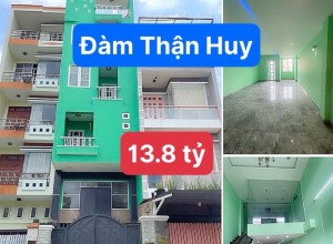 Bán nhà MTKD Đàm Thận Huy, Q Tân Phú (gần chợ Tân Hương) - 4.3x23m - 5 tầng, 7 PN, 9 WC