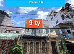 Bán nhà Hẻm 8m Hoà Bình, Q Tân Phú - 6.2x15 - 2 tầng - 9 tỷ