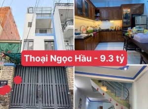 Bán nhà Hẻm 5m Thoại Ngọc Hầu, Q Tân Phú - 4x16m - 4 tầng