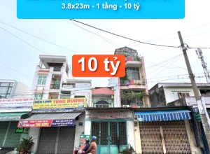 Bán nhà MTKD Tân Hoà Đông, Q Bình Tân - 3.8x23m - 2 tầng - 10 tỷ