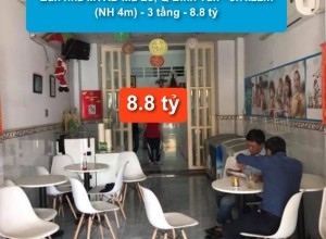 Bán nhà MTKD Mã Lò, Q Bình Tân - 3.7x22m (NH 4m) - 3 tầng - 8.8 tỷ