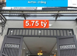 Bán nhà Hẻm 6m Lê Thúc Hoạch, Q Tân Phú - 4x11m - 2 tầng
