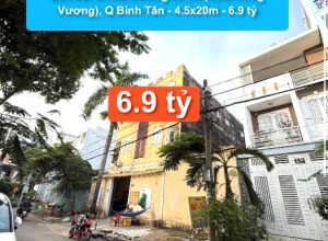 Bán đất MTNB Đường số 2A (Nam Hùng Vương), Q Bình Tân - 4.5x20m - 6.9 tỷ