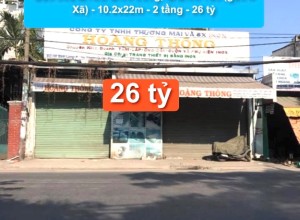 Bán nhà MTKD Bình Long, Q Bình Tân (gần 4 Xã) - 10.2x22m - 2 tầng - 26 tỷ