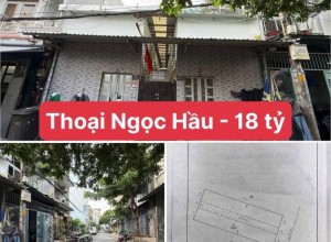 Bán nhà Hẻm 8m Thoại Ngọc Hầu, Q Tân Phú - 8x21m - 1 tầng - 18.5 tỷ
