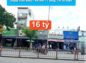Bán nhà MTKD Bờ Bao Tân Thắng, Q Tân Phú (Ngay Eon Mall) - 4x16m - 1 tầng, TN 30 triệu