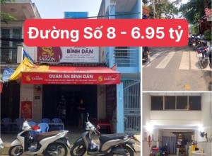 Bán nhà MTKD Đường số 08, Q Bình Tân - 4x17m - 1 tầng