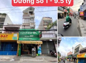 Bán nhà MTKD Đường số 01 ❤️, Q Bình Tân - 4x17m - 3 tầng - 9.5 tỷ