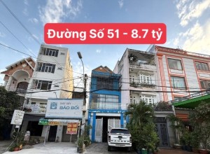 Bán nhà MTNB Đường số 51, Q Bình Tân - 5x19m - 3 tầng - 8.7 tỷ