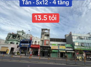 Bán nhà MTKD Tân Kỳ Tân Quý ❤️, Q Bình Tân - 5x12m - 3 tầng - 13.5 tỷ