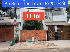 Bán nhà MTNB Đường Số 7A (aosen), Q Bình Tân - 5x20m - Đất - 11 tỷ